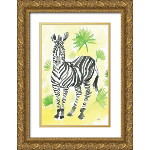 Sonny Gold Ornate Wood Framed Art Print with Double Matting by Mingo, Jessica