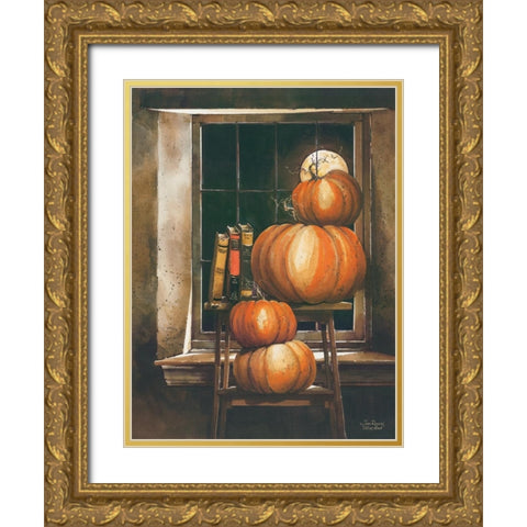 Stacked Gold Ornate Wood Framed Art Print with Double Matting by Rossini, John