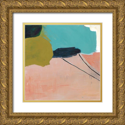 Turning to Dawn 1 Gold Ornate Wood Framed Art Print with Double Matting by Kamdon Kreations