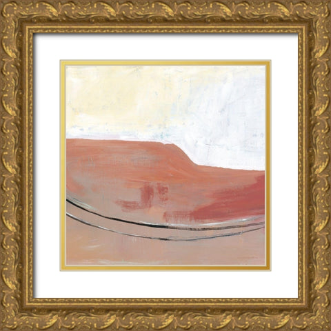 Turning to Dawn 2 Gold Ornate Wood Framed Art Print with Double Matting by Kamdon Kreations