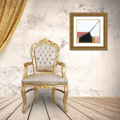 Turning to Dawn 3 Gold Ornate Wood Framed Art Print with Double Matting by Kamdon Kreations
