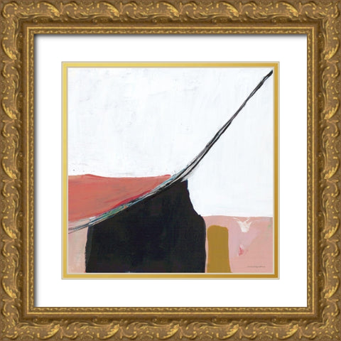 Turning to Dawn 3 Gold Ornate Wood Framed Art Print with Double Matting by Kamdon Kreations