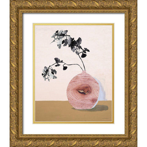 Seeing Life Through Nature Gold Ornate Wood Framed Art Print with Double Matting by Kamdon Kreations