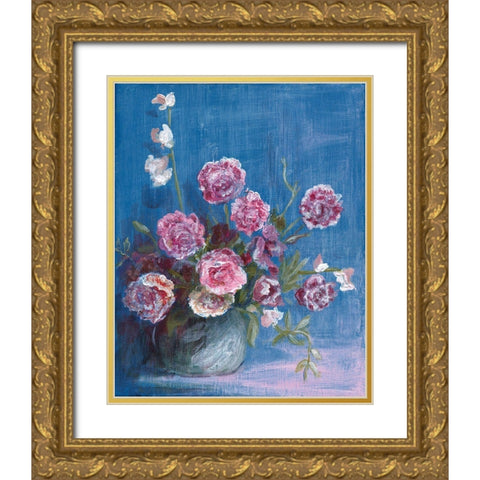 Darling-Stand Tall Gold Ornate Wood Framed Art Print with Double Matting by Kamdon Kreations