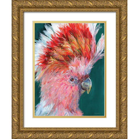 FAB-U-LOUS Gold Ornate Wood Framed Art Print with Double Matting by Kamdon Kreations