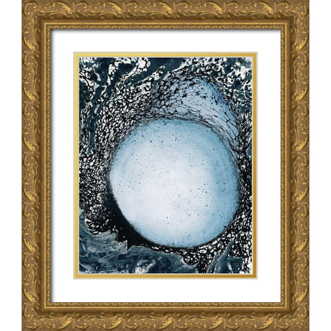 Split Gold Ornate Wood Framed Art Print with Double Matting by Kamdon Kreations