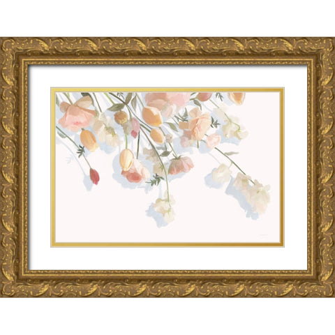 Sweet Afterthoughts Gold Ornate Wood Framed Art Print with Double Matting by Kamdon Kreations