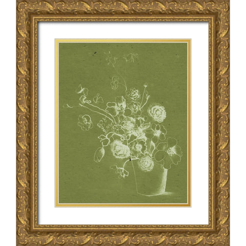 Err on the Side of Simple Gold Ornate Wood Framed Art Print with Double Matting by Kamdon Kreations