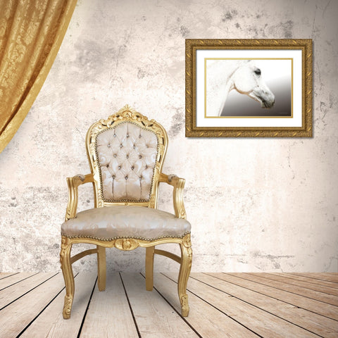 Eye See You Gold Ornate Wood Framed Art Print with Double Matting by Brooks, Kari