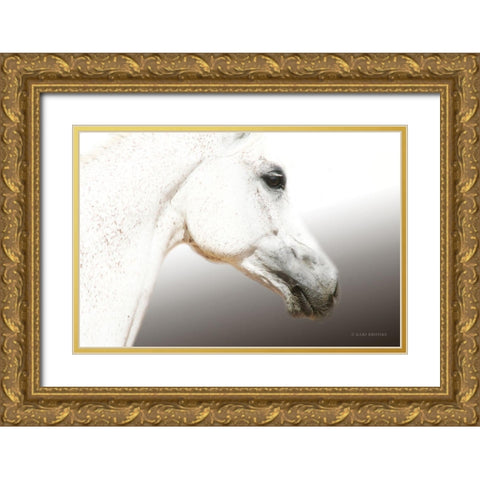 Eye See You Gold Ornate Wood Framed Art Print with Double Matting by Brooks, Kari