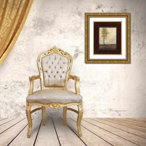Summer Solitude Gold Ornate Wood Framed Art Print with Double Matting by Sherrill, Kate