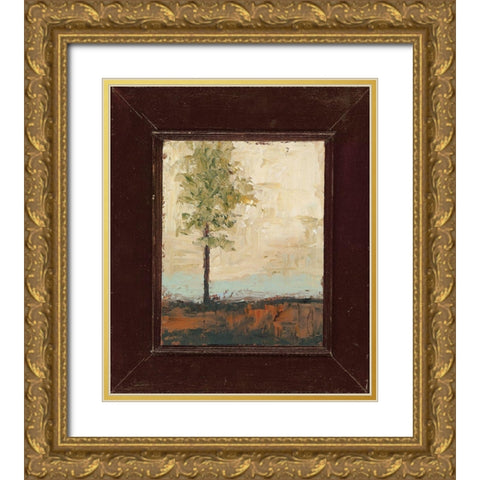 Summer Solitude Gold Ornate Wood Framed Art Print with Double Matting by Sherrill, Kate
