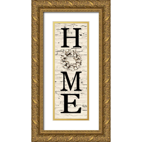 Home     Gold Ornate Wood Framed Art Print with Double Matting by Deiter, Lori