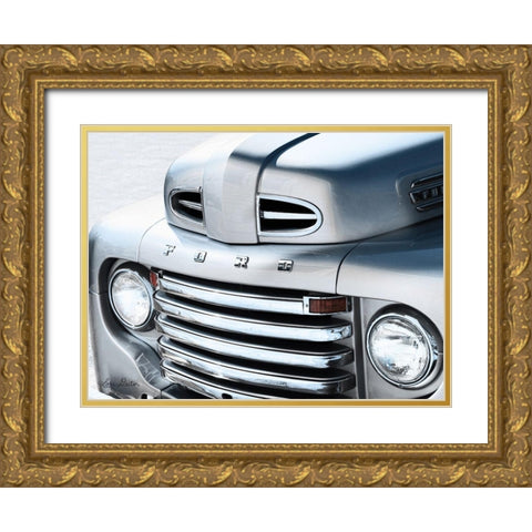 Tough Like a Ford Gold Ornate Wood Framed Art Print with Double Matting by Deiter, Lori
