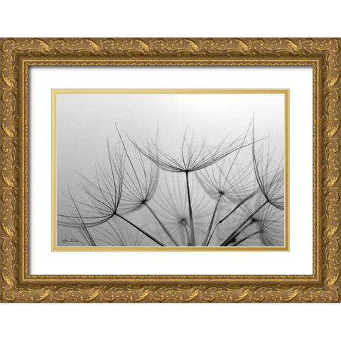 Love is a Delicate Flower  Gold Ornate Wood Framed Art Print with Double Matting by Deiter, Lori