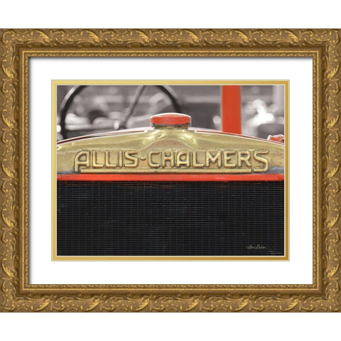 Allis-Chalmers Gold Ornate Wood Framed Art Print with Double Matting by Deiter, Lori