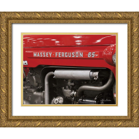Massey-Ferguson I Gold Ornate Wood Framed Art Print with Double Matting by Deiter, Lori