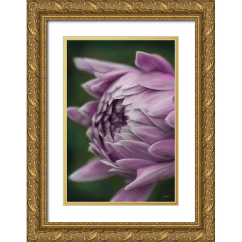 Open Your Heart Gold Ornate Wood Framed Art Print with Double Matting by Deiter, Lori