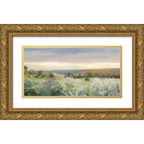 Autumn at Seneca   Gold Ornate Wood Framed Art Print with Double Matting by Deiter, Lori