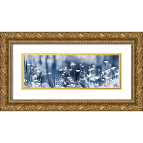 Summer Dreams Gold Ornate Wood Framed Art Print with Double Matting by Deiter, Lori