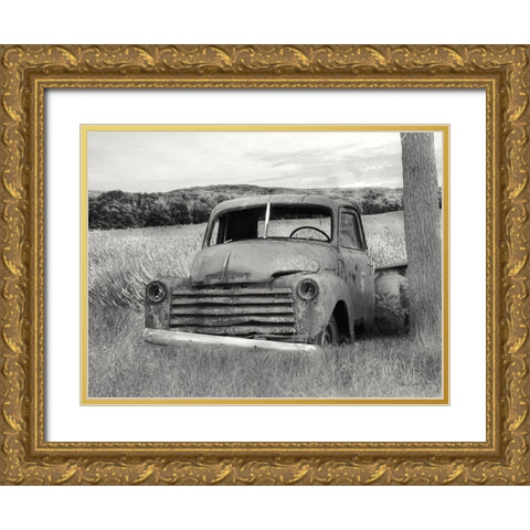 Rustic Charm II Gold Ornate Wood Framed Art Print with Double Matting by Deiter, Lori