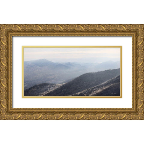 Adirondack Mountains 2 Gold Ornate Wood Framed Art Print with Double Matting by Deiter, Lori