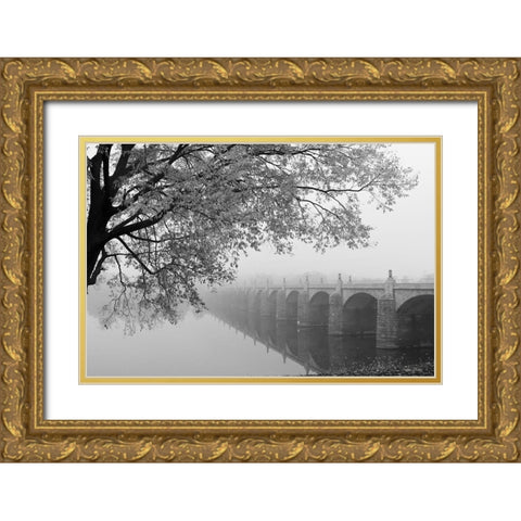 Dont Be Afraid Gold Ornate Wood Framed Art Print with Double Matting by Deiter, Lori