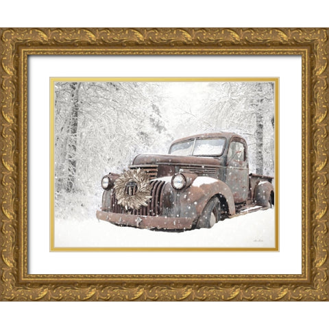 Another Year Gone By Gold Ornate Wood Framed Art Print with Double Matting by Deiter, Lori