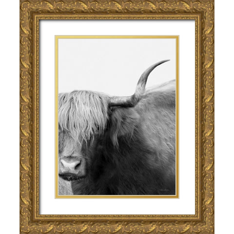 Haircut Needed Gold Ornate Wood Framed Art Print with Double Matting by Deiter, Lori