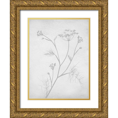 Retreat Botanical 4 Gold Ornate Wood Framed Art Print with Double Matting by Lettered and Lined