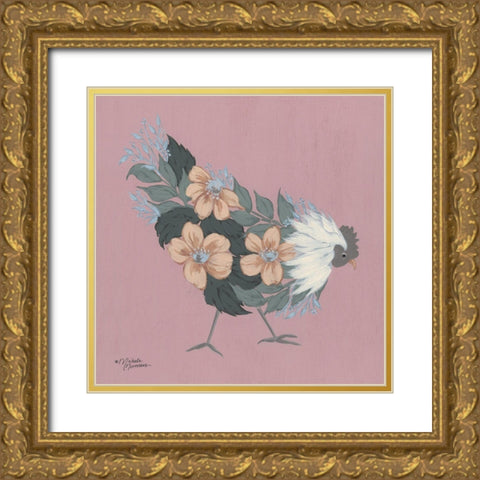 Rosie     Gold Ornate Wood Framed Art Print with Double Matting by Norman, Michele