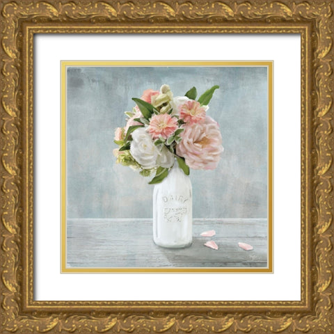 Summer Picks I Gold Ornate Wood Framed Art Print with Double Matting by Mollie B.