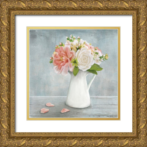 Summer Picks II Gold Ornate Wood Framed Art Print with Double Matting by Mollie B.