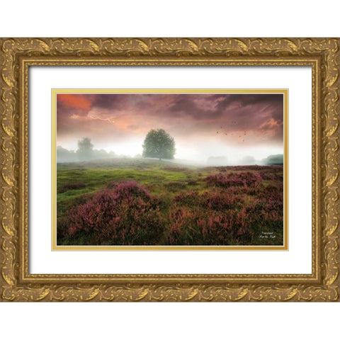 Fairyland Gold Ornate Wood Framed Art Print with Double Matting by Podt, Martin