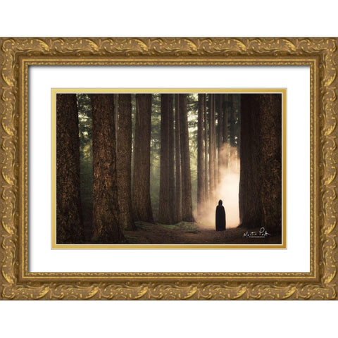 Ruben II Gold Ornate Wood Framed Art Print with Double Matting by Podt, Martin