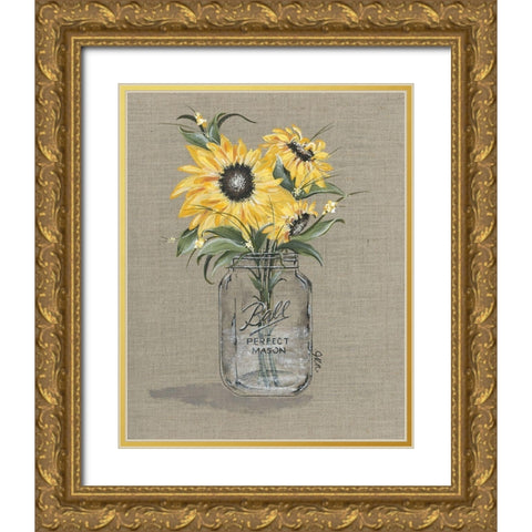 Nanas Favorite Gold Ornate Wood Framed Art Print with Double Matting by Norkus, Julie