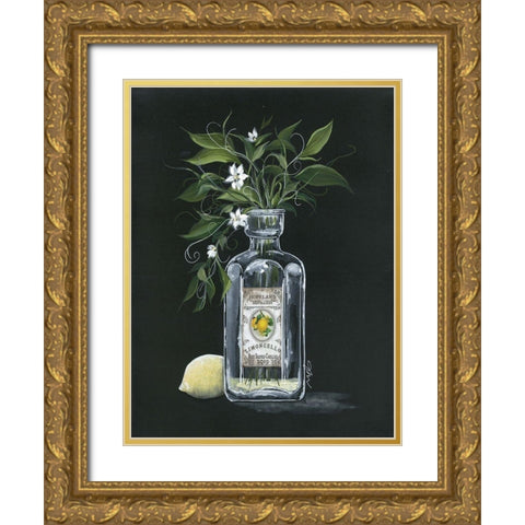 Summer Pick Me Up Gold Ornate Wood Framed Art Print with Double Matting by Norkus, Julie