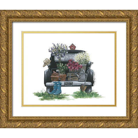 Feed Your Soul Gold Ornate Wood Framed Art Print with Double Matting by Norkus, Julie