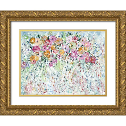 Beautiful Full Life Gold Ornate Wood Framed Art Print with Double Matting by Ebert, Roey