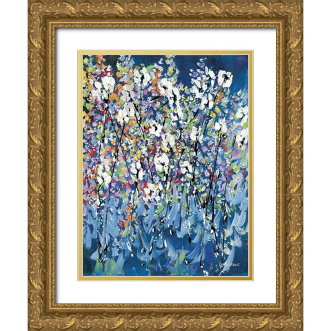 Better Together II Gold Ornate Wood Framed Art Print with Double Matting by Ebert, Roey