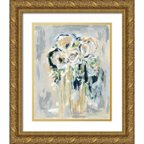 Touch of Elegance Gold Ornate Wood Framed Art Print with Double Matting by Ebert, Roey