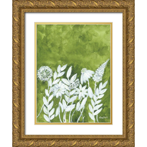 Freshly Cut-Part 1 Gold Ornate Wood Framed Art Print with Double Matting by Ebert, Roey