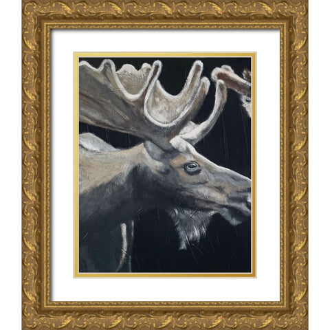 Hear the Word I   Gold Ornate Wood Framed Art Print with Double Matting by Redman, Suzi