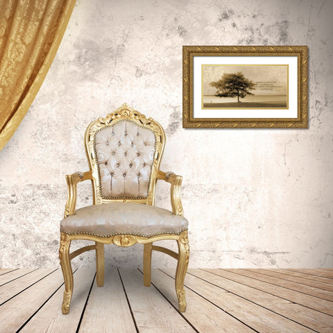 Find Yourself Gold Ornate Wood Framed Art Print with Double Matting by Vieira, Robin-Lee