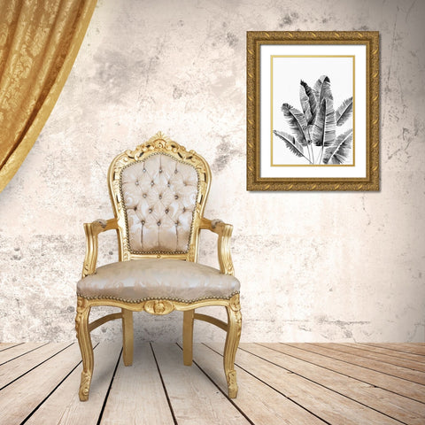 Organic Botanical III   Gold Ornate Wood Framed Art Print with Double Matting by Nieman, Rachel