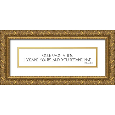 Once Upon a Time Gold Ornate Wood Framed Art Print with Double Matting by Ball, Susan