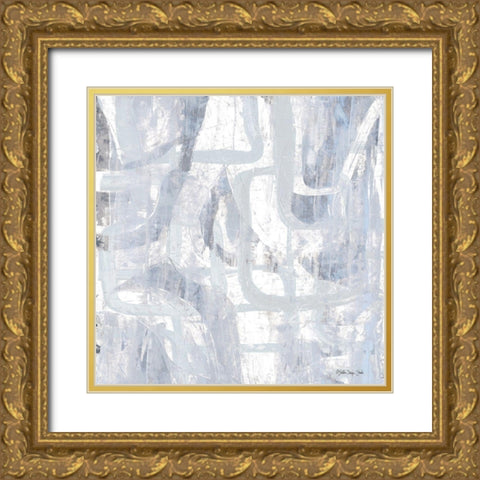Intertwined 1 Gold Ornate Wood Framed Art Print with Double Matting by Stellar Design Studio