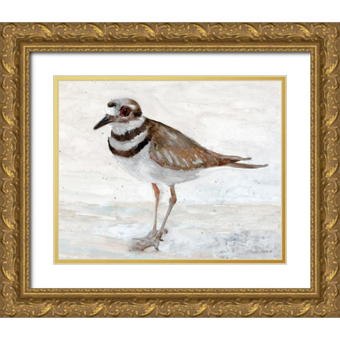 Sanibel Piper 4  Gold Ornate Wood Framed Art Print with Double Matting by Stellar Design Studio