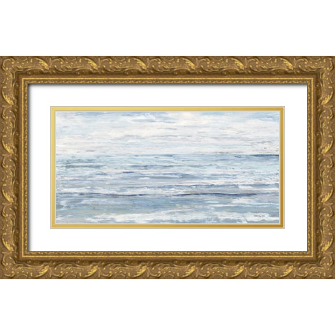 California Dreaming Gold Ornate Wood Framed Art Print with Double Matting by Stellar Design Studio