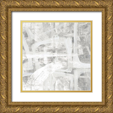 Intertwined 5      Gold Ornate Wood Framed Art Print with Double Matting by Stellar Design Studio